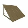 Awntech 4' Houstonian Metal Standing Seam Awning, 56 W X 24 H X 24 D 1 Awntech 4' Houstonian Metal Standing Seam Awning, 56 W X 24 H X 24 D -Costway Shop 15109135 fpx