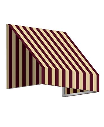 4' New Yorker Window/Entry Awning, 18 H X 36 D Awntech 4' New Yorker Window/Entry Awning, 18 H X 36 D -Costway Shop