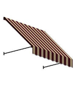 Awntech 6' Santa Fe Twisted Rope Arm Window/Entry Awning, 44 H X 24 D -Costway Shop 15128162 fpx