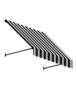 Awntech 6' Santa Fe Twisted Rope Arm Window/Entry Awning, 44 H X 24 D -Costway Shop 15128166 fpx