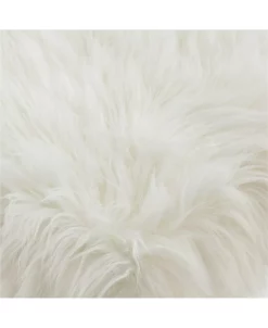 Inspired Home Aurora Faux Fur Bench With Metal X-Leg Frame -Costway Shop 15336798 fpx