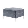 Inspired Home Giovanni Velvet Square Storage Ottoman With Metal Y-Legs 2 Inspired Home Giovanni Velvet Square Storage Ottoman With Metal Y-Legs -Costway Shop 15338494 fpx