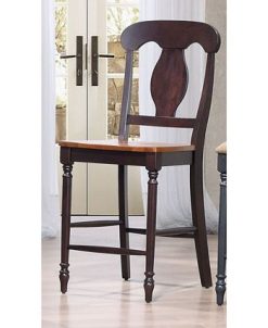 ICONIC FURNITURE Ompany Napoleon Back Counter Stool 4 ICONIC FURNITURE Ompany Napoleon Back Counter Stool -Costway Shop 15413447 fpx