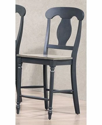 ICONIC FURNITURE Ompany Napoleon Back Counter Stool 4 ICONIC FURNITURE Ompany Napoleon Back Counter Stool - Image 2