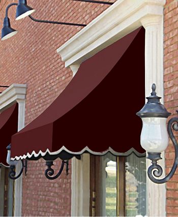 7' Nantucket Window/Entry Awning, 31 H X 24 D Awntech 7' Nantucket Window/Entry Awning, 31 H X 24 D -Costway Shop