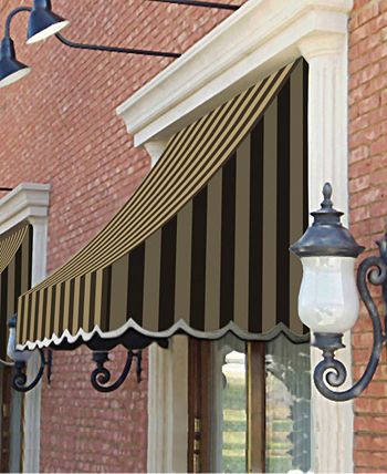 7' Nantucket Window/Entry Awning, 31 H X 24 D Awntech 7' Nantucket Window/Entry Awning, 31 H X 24 D -Costway Shop