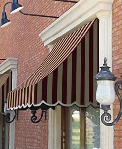 Awntech 7' Nantucket Window/Entry Awning, 31 H X 24 D 9 Awntech 7' Nantucket Window/Entry Awning, 31 H X 24 D -Costway Shop 15576700 fpx