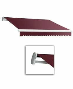 Awntech 8' Maui Right Motor, Remote Retractable Awning, 78 Projection