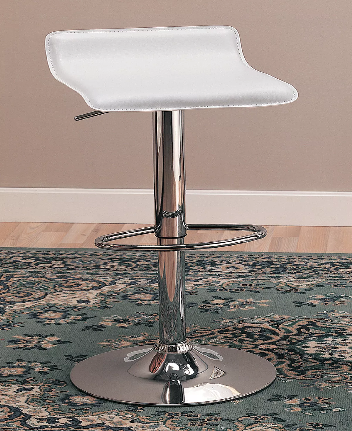 Coaster Home Furnishings Belmont 29 Upholstered Backless Bar Stools With Adjustable Height, Set Of 2 5 Coaster Home Furnishings Belmont 29 Upholstered Backless Bar Stools With Adjustable Height, Set Of 2 - Image 3