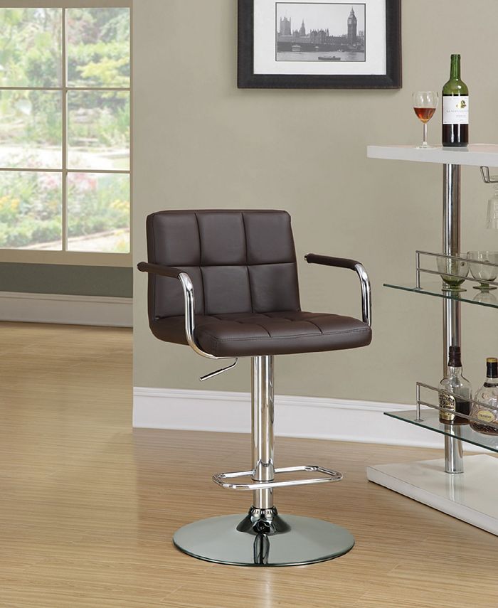 lsbad Adjustable Bar Stool Coaster Home Furnishings Lsbad Adjustable Bar Stool -Costway Shop