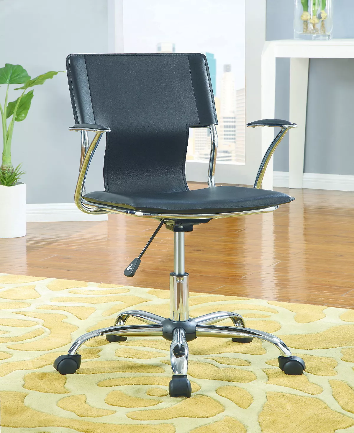Coaster Home Furnishings Largo Adjustable Height Office Chair 3 Coaster Home Furnishings Largo Adjustable Height Office Chair