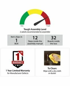 A Design Studio Aton TV Stand For TVs Up To 70 -Costway Shop 15835007 fpx