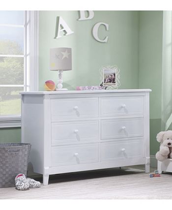 Berkley Double Dresser Sorelle Furniture Berkley Double Dresser -Costway Shop