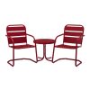 Crosley Brighton 3 Piece Metal Conversation Seating Set 1 Crosley Brighton 3 Piece Metal Conversation Seating Set -Costway Shop 16253483 fpx