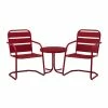 Crosley Brighton 3 Piece Metal Conversation Seating Set -Costway Shop 16253483 fpx