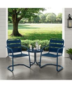 Crosley Brighton 3 Piece Metal Conversation Seating Set -Costway Shop 16253486 fpx