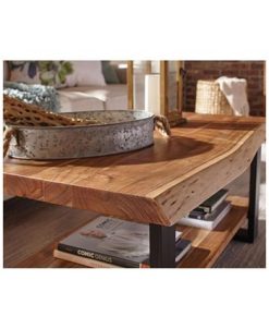 Alaterre Furniture Pine Natural Live Edge Wood Coffee Table 4 Alaterre Furniture Pine Natural Live Edge Wood Coffee Table -Costway Shop 16462183 fpx