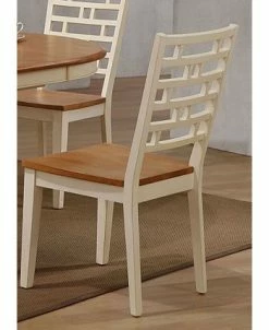 ICONIC FURNITURE Designer Back Side Chair, Set Of 2 -Costway Shop 16567733 fpx