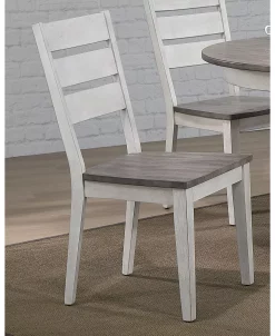 ICONIC FURNITURE Ontemporary Ladder Back Side Chai, Set Of 2 10 ICONIC FURNITURE Ontemporary Ladder Back Side Chai, Set Of 2 -Costway Shop 16614733 fpx