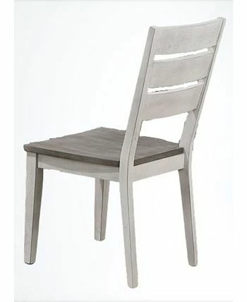 ICONIC FURNITURE Ontemporary Ladder Back Side Chai, Set Of 2 4 ICONIC FURNITURE Ontemporary Ladder Back Side Chai, Set Of 2 - Image 2