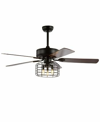 JONATHAN Y Sher 52 3-Light Industrial, Wood Led Ceiling Fan With Remote 4 JONATHAN Y Sher 52 3-Light Industrial, Wood Led Ceiling Fan With Remote - Image 2