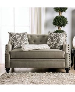 Furniture Of America Port Smith Upholstered Love Seat -Costway Shop 16758280 fpx