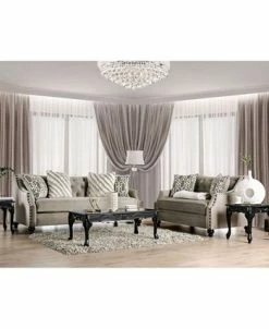 Furniture Of America Port Smith Upholstered Love Seat 13 Furniture Of America Port Smith Upholstered Love Seat -Costway Shop 16758282 fpx