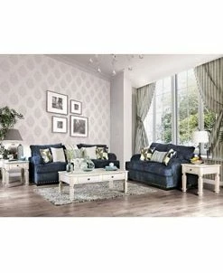 Furniture Of America Coriana Upholstered Love Seat -Costway Shop 16759049 fpx