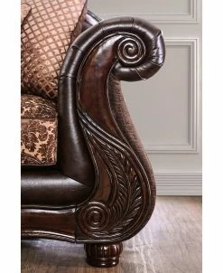 Furniture Of America Elianna Upholstered Love Seat -Costway Shop 16759130 fpx