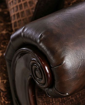 Furniture Of America Elianna Upholstered Love Seat 9 Furniture Of America Elianna Upholstered Love Seat - Image 7