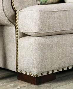 Furniture Of America Sprell Upholstered Love Seat -Costway Shop 16760133 fpx
