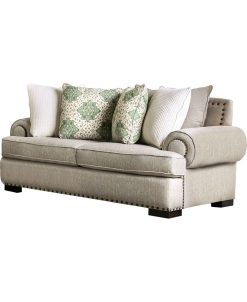 Furniture Of America Sprell Upholstered Love Seat