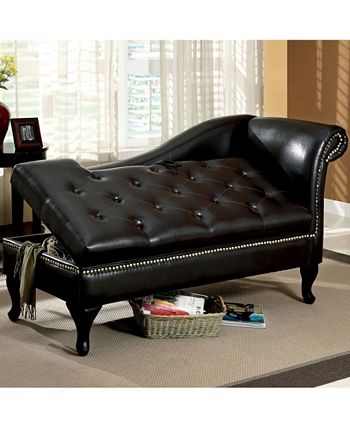 Yannez Upholstered Storage Chaise Furniture Of America Yannez Upholstered Storage Chaise -Costway Shop