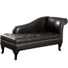 Furniture Of America Yannez Upholstered Storage Chaise