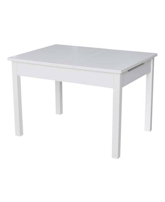 Table With Lift Up Top For Storage International Concepts Table With Lift Up Top For Storage -Costway Shop