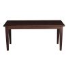 International Concepts Shaker Styled Bench 2 International Concepts Shaker Styled Bench -Costway Shop 16916468 fpx