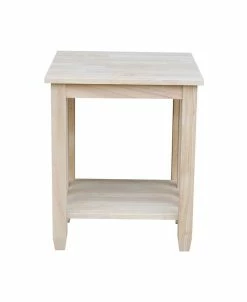 International Concepts Mission Tall End Table 11 International Concepts Mission Tall End Table -Costway Shop 16916838 fpx