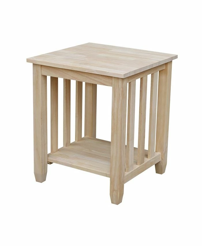 International Concepts Mission Tall End Table 3 International Concepts Mission Tall End Table