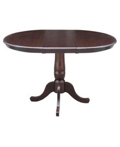 International Concepts 36 Round Top Pedestal Table With 12 Leaf 4 International Concepts 36 Round Top Pedestal Table With 12 Leaf -Costway Shop 16918295 fpx
