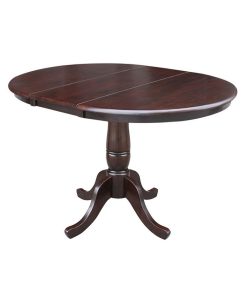 International Concepts 36 Round Top Pedestal Table With 12 Leaf 6 International Concepts 36 Round Top Pedestal Table With 12 Leaf -Costway Shop 16918300 fpx