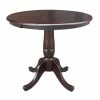 International Concepts 36 Round Top Pedestal Table With 12 Leaf 2 International Concepts 36 Round Top Pedestal Table With 12 Leaf -Costway Shop 16918301 fpx