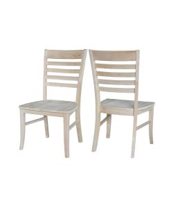 International Concepts Roma Ladderback Chairs, Set Of 2 -Costway Shop 16918525 fpx