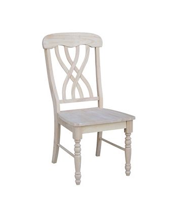 International Concepts Lattice Side Chairs, Set Of 2 5 International Concepts Lattice Side Chairs, Set Of 2 - Image 3