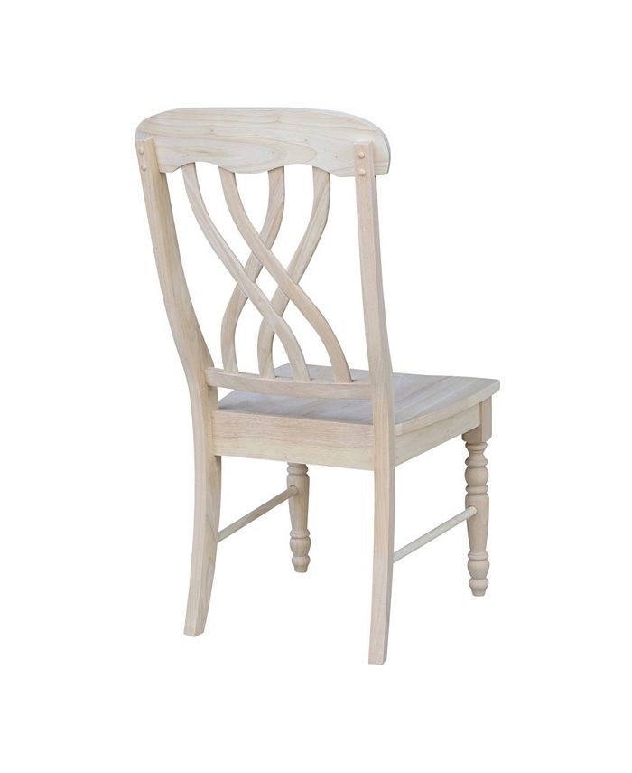 International Concepts Lattice Side Chairs, Set Of 2 6 International Concepts Lattice Side Chairs, Set Of 2 - Image 4