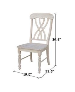 International Concepts Lattice Side Chairs, Set Of 2 14 International Concepts Lattice Side Chairs, Set Of 2 -Costway Shop 16918547 fpx