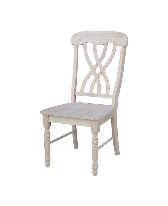 International Concepts Lattice Side Chairs, Set Of 2 3 International Concepts Lattice Side Chairs, Set Of 2