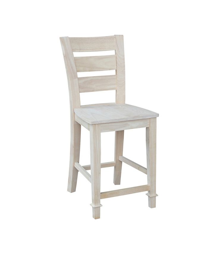 Tuscany Counter Height Stool International Concepts Tuscany Counter Height Stool -Costway Shop