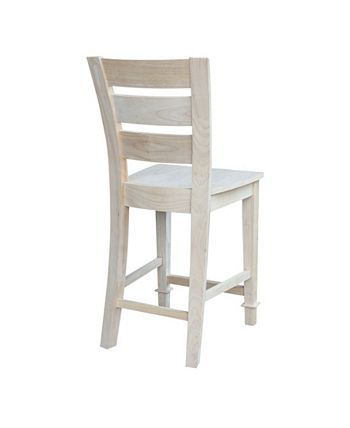 Tuscany Counter Height Stool International Concepts Tuscany Counter Height Stool -Costway Shop