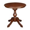 International Concepts 30 Round Top Pedestal Table -Costway Shop 16919371 fpx