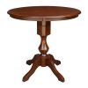 International Concepts 36 Round Top Pedestal Table -Costway Shop 16919392 fpx